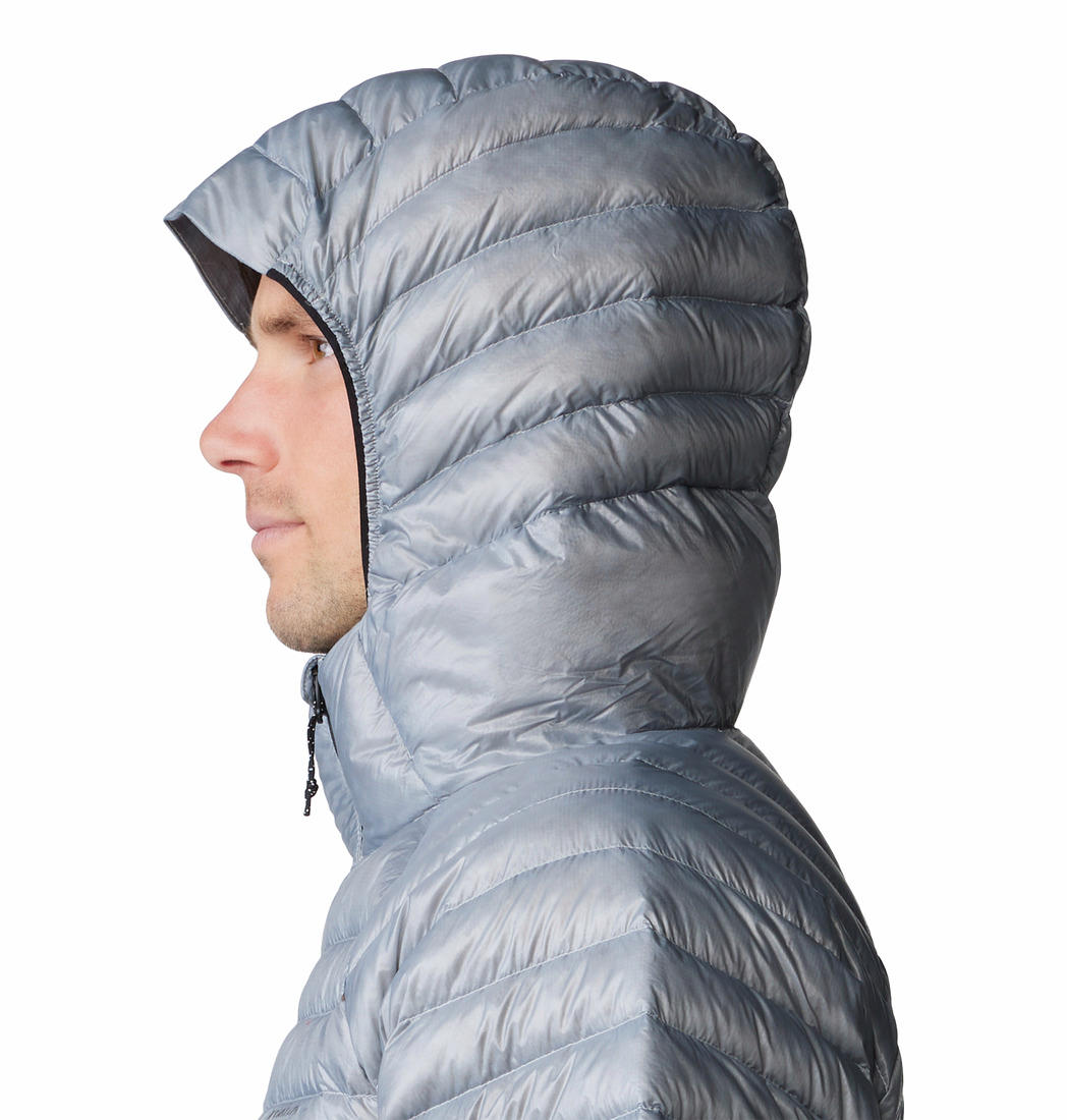 Mountain Hardwear Men Grey Ghost Whisperer UL Down Jacket
