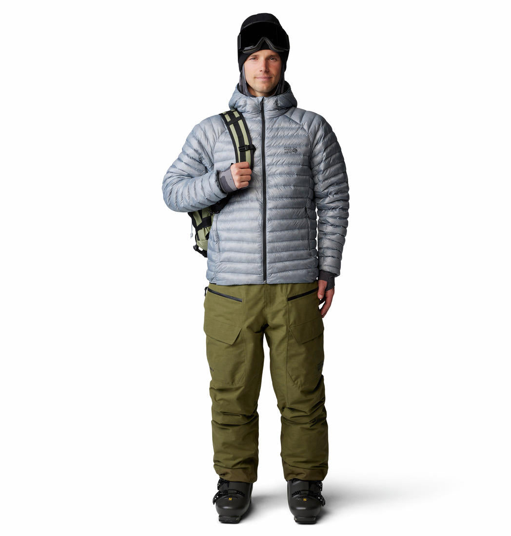 Mountain Hardwear Men Grey Ghost Whisperer UL Down Jacket