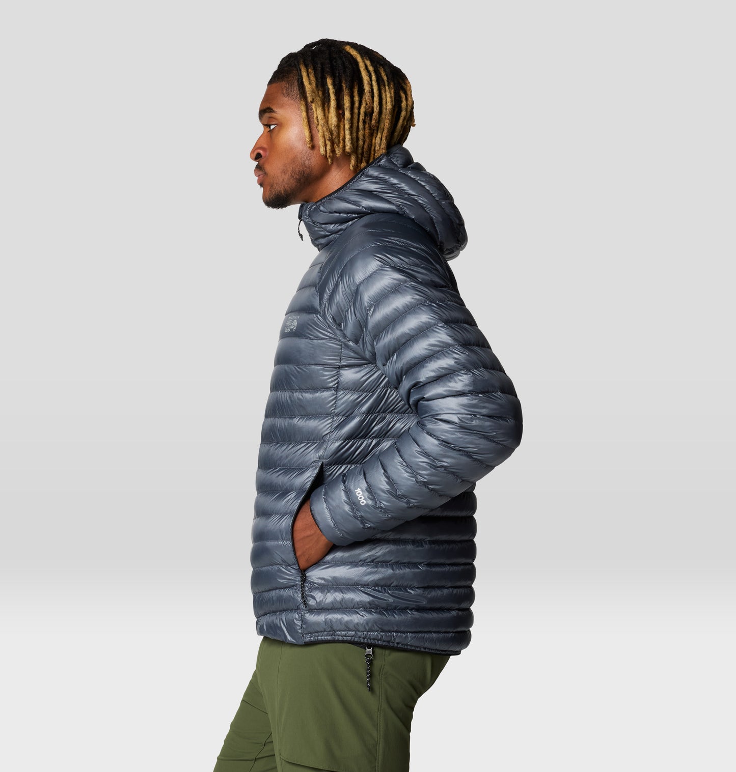 Mountain Hardwear Men Blue Ghost Whisperer UL Down Jacket