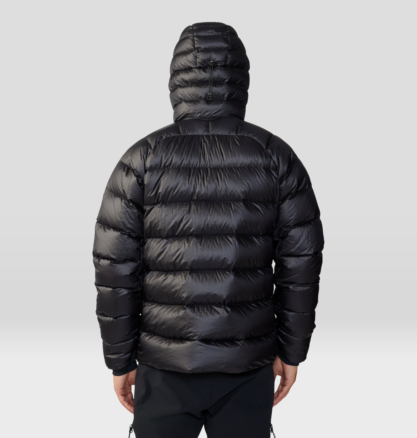 Mountain Hardwear Men Black Phantom Alpine Down Jacket