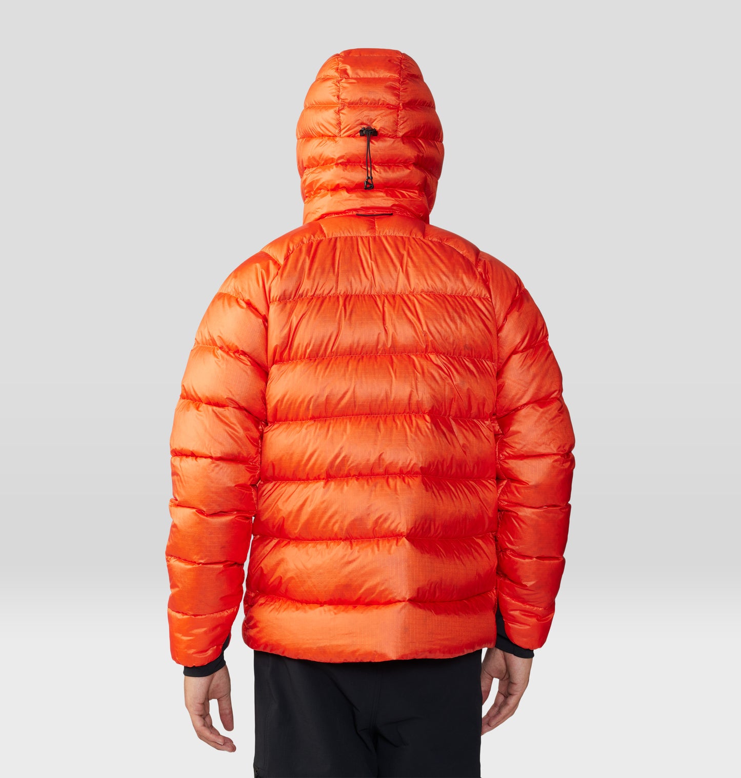 Mountain Hardwear Men Orange Phantom Alpine Down Jacket