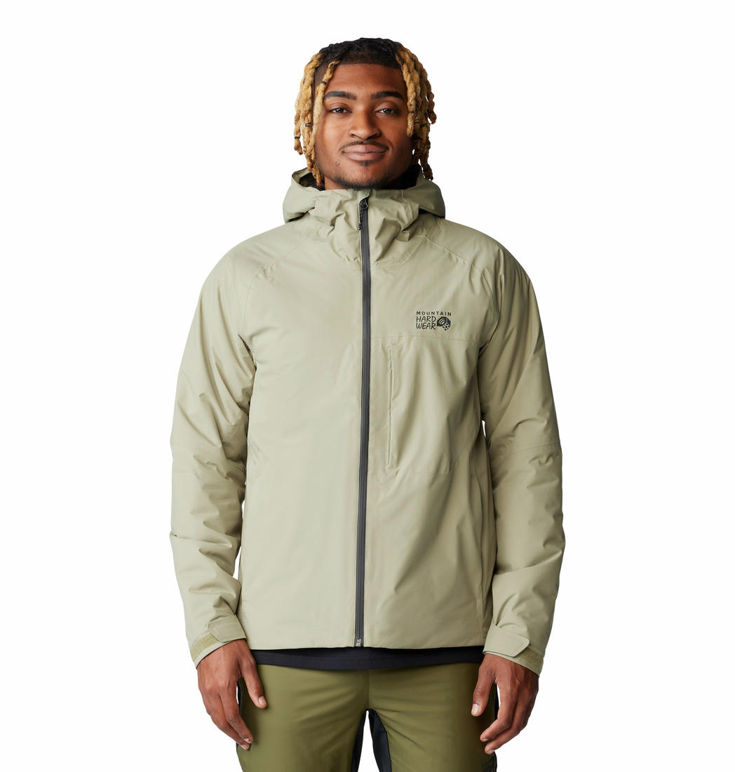 MHW Men Green Stretch Ozonic Insulated Jacket