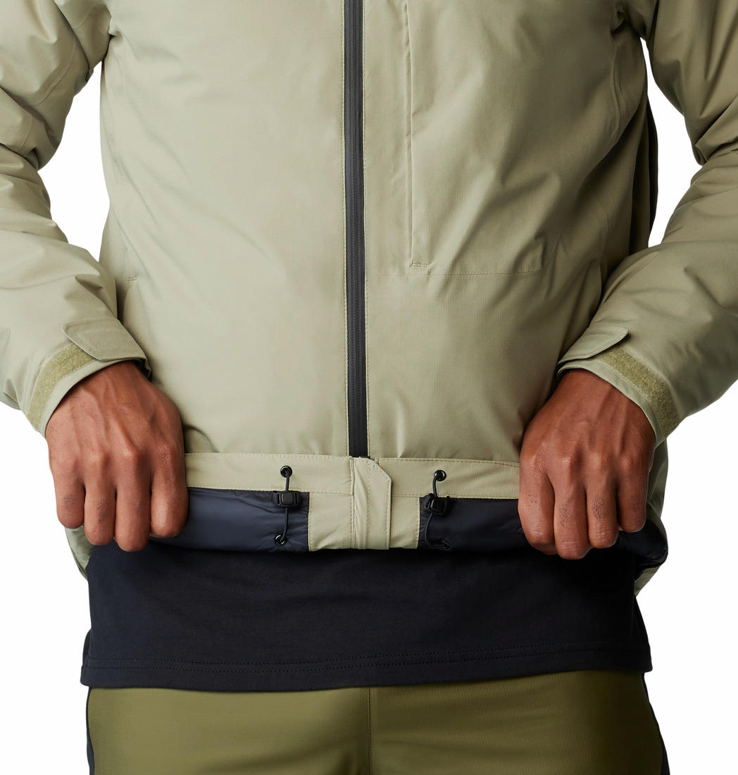 MHW Men Green Stretch Ozonic Insulated Jacket