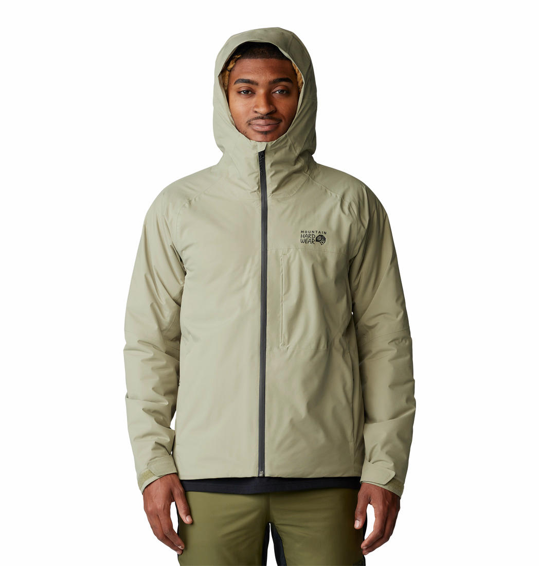 MHW Men Green Stretch Ozonic Insulated Jacket