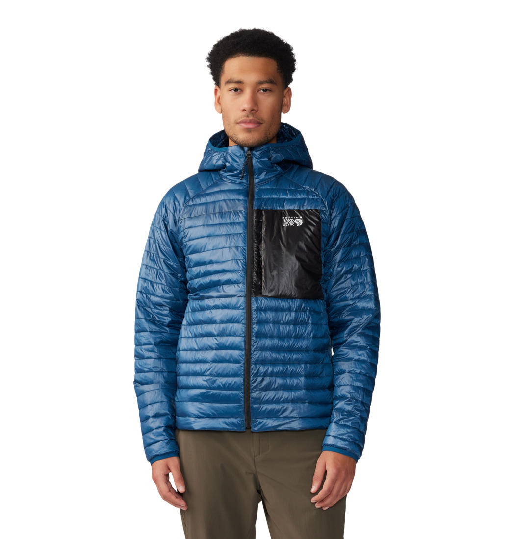 Mountain Hardwear Men Blue ThermaCLOud AF Ventano Down Jacket
