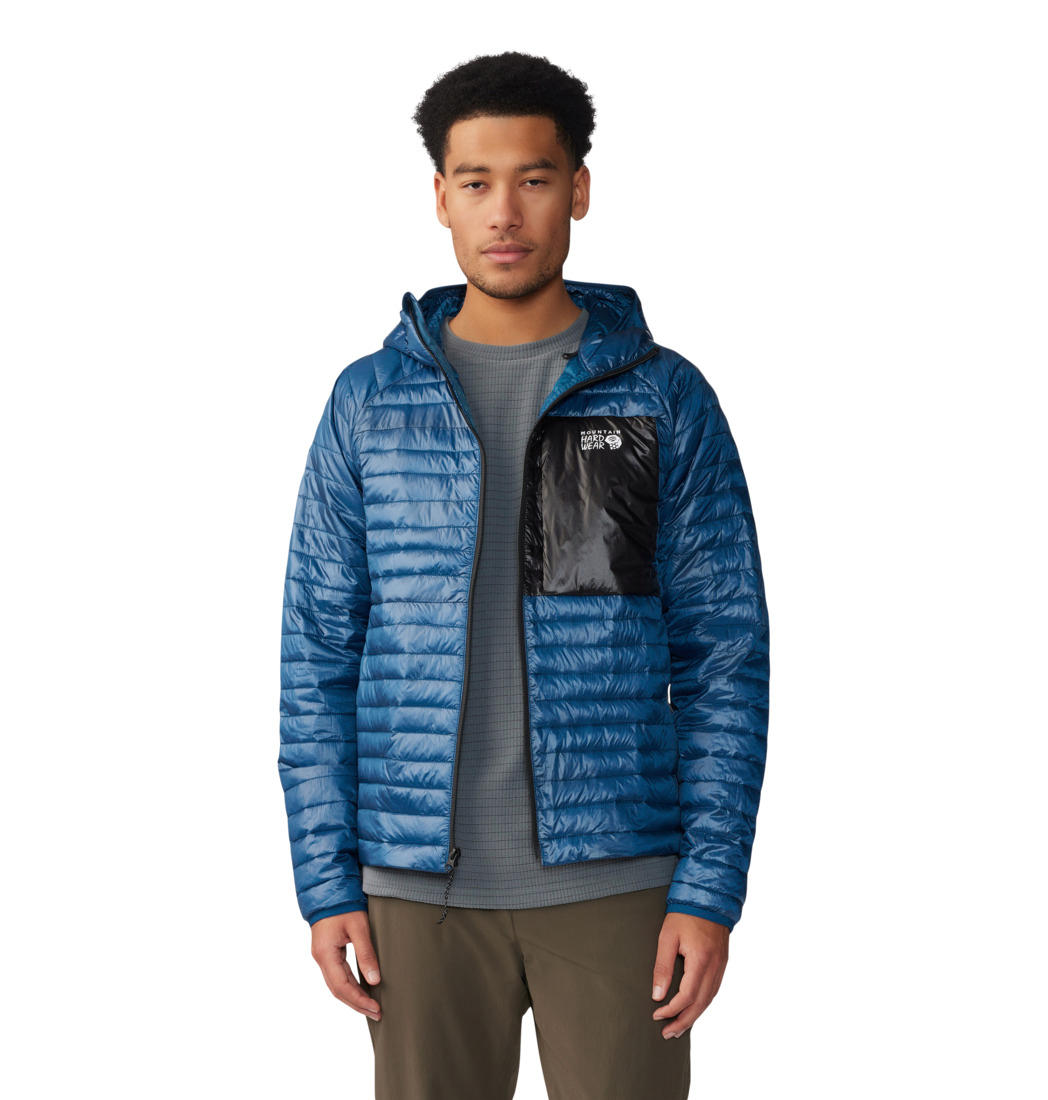 Mountain Hardwear Men Blue ThermaCLOud AF Ventano Down Jacket
