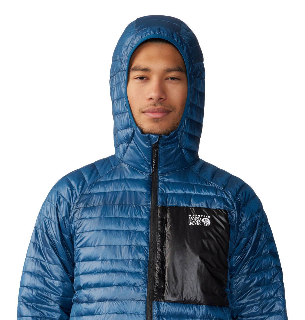 Mountain Hardwear Men Blue ThermaCLOud AF Ventano Down Jacket