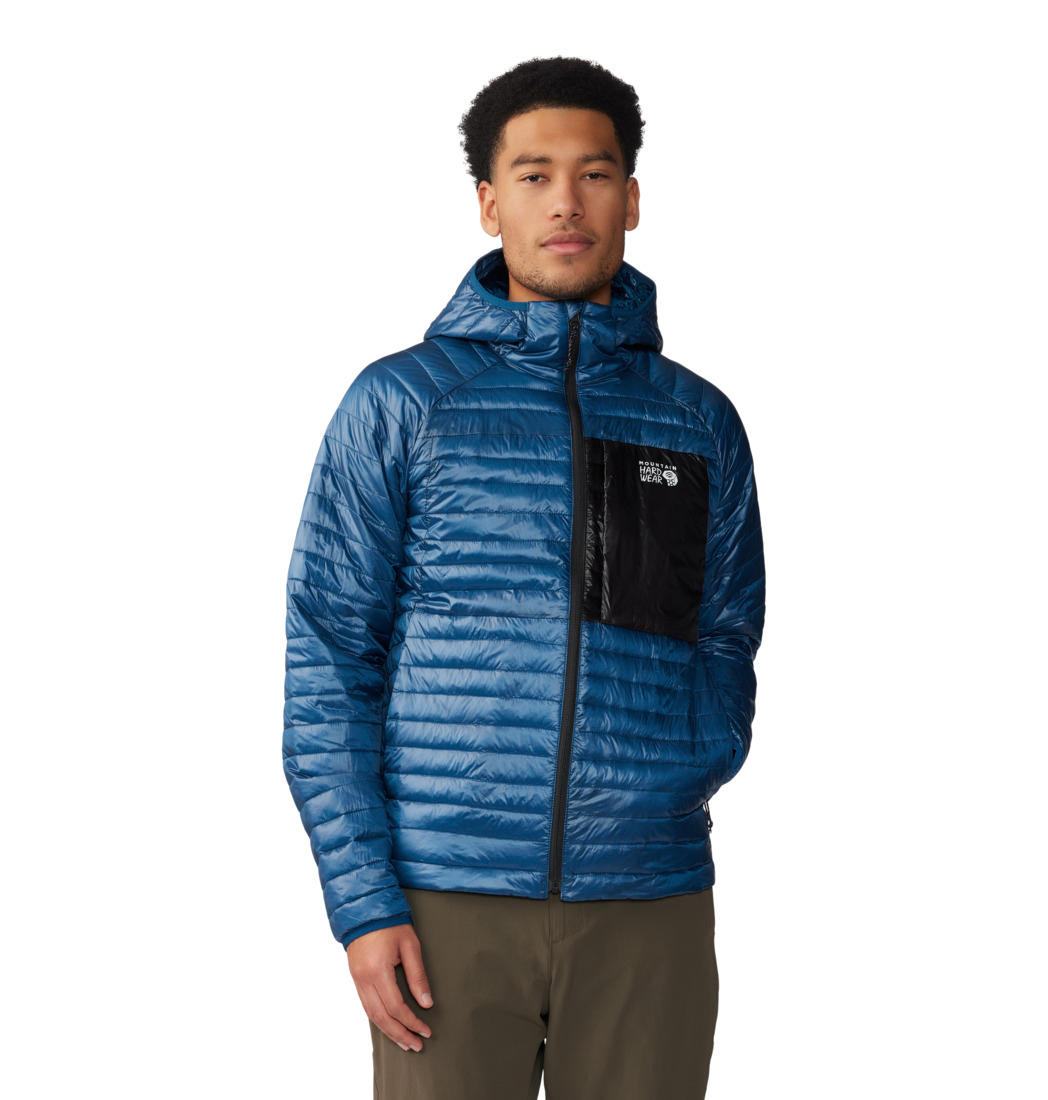 Mountain Hardwear Men Blue ThermaCLOud AF Ventano Down Jacket