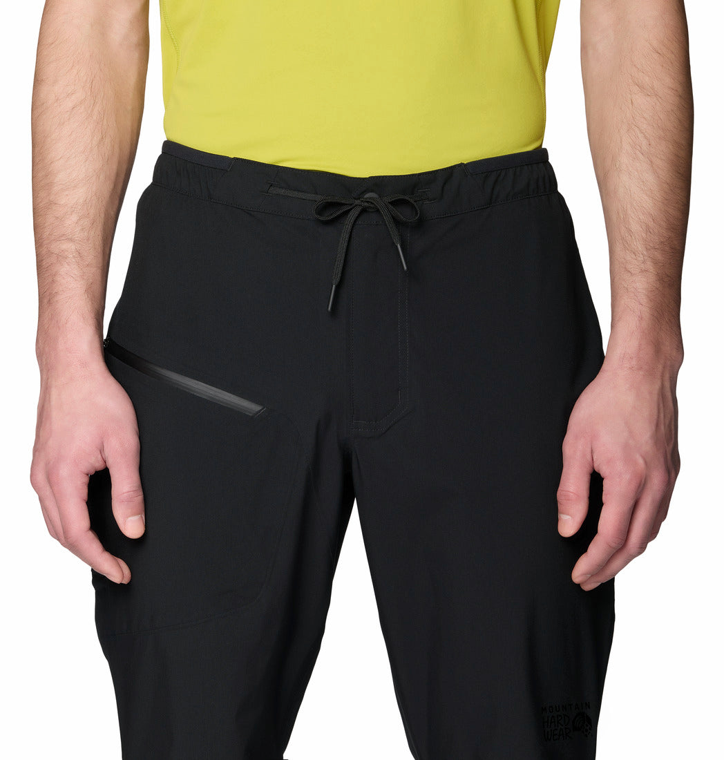 Mountain Hardwear Men Black Dry.Q Stretch Ozonic Rain Pant