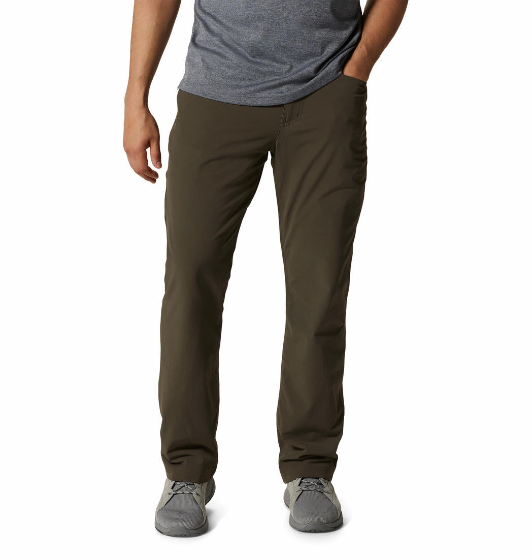 Mountain Hardwear Men Green Yumalino Lined Pant