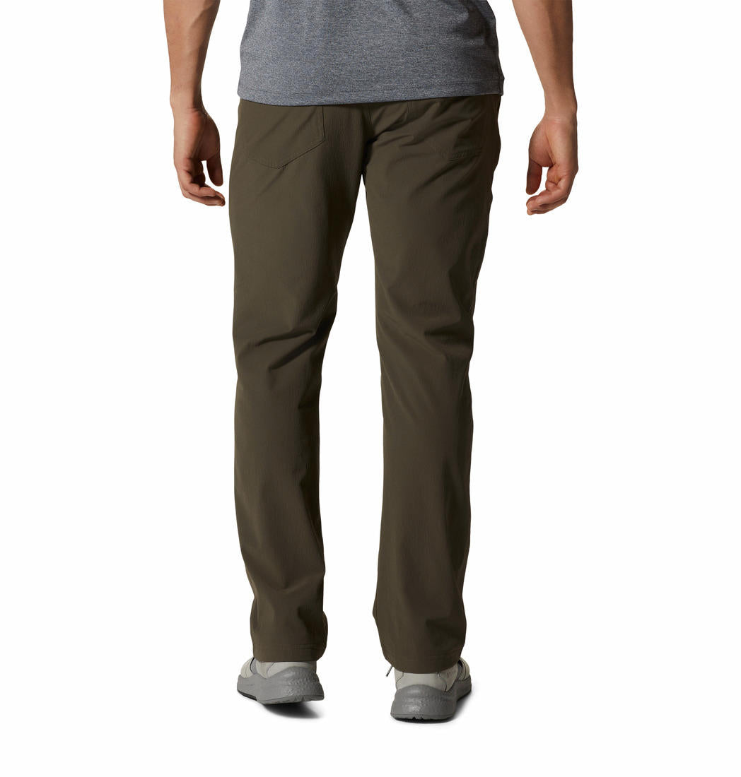 Mountain Hardwear Men Green Yumalino Lined Pant