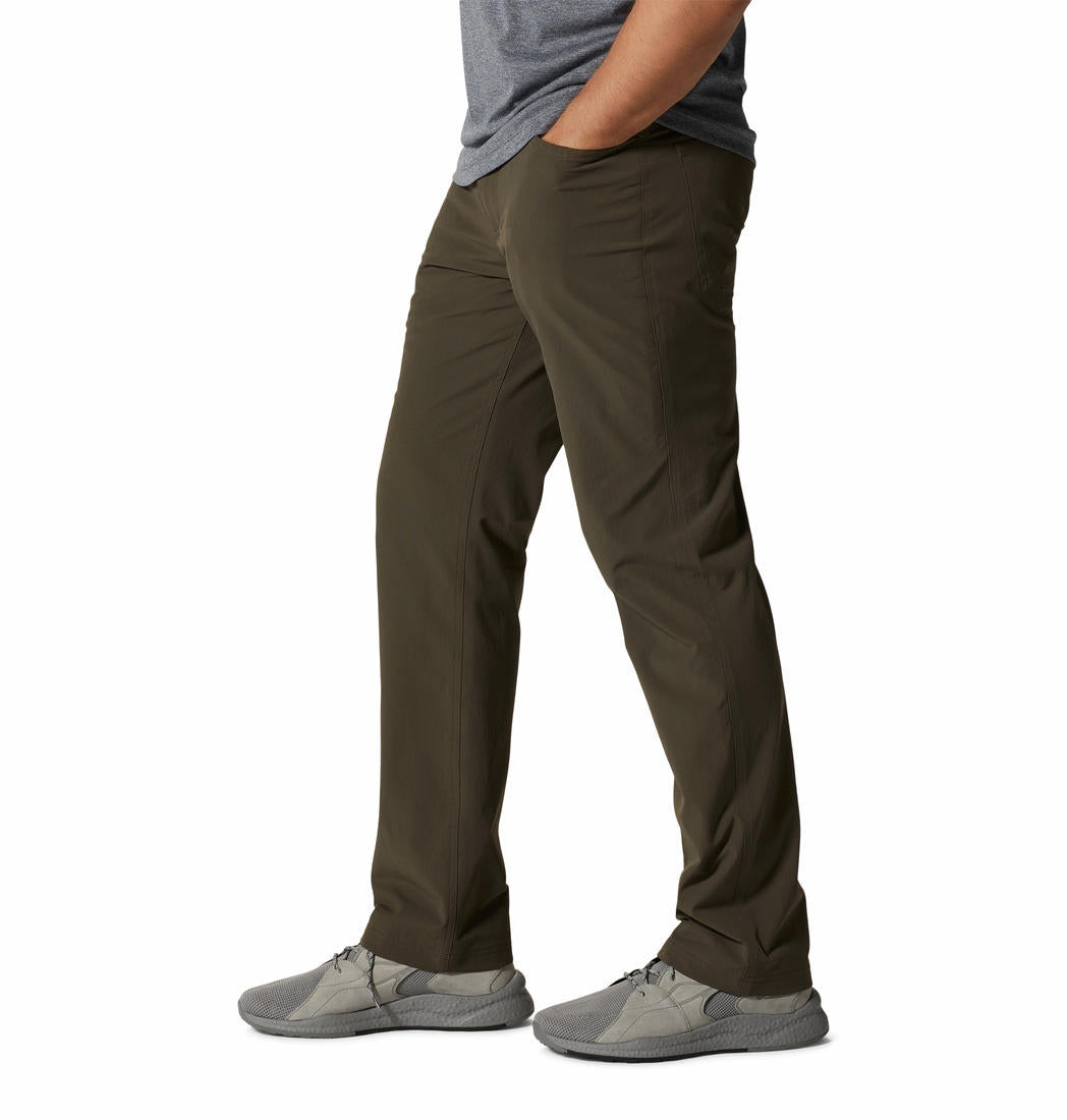 Mountain Hardwear Men Green Yumalino Lined Pant