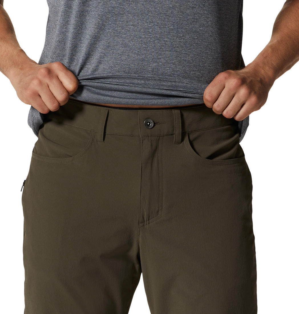 Mountain Hardwear Men Green Yumalino Lined Pant