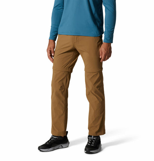 Mountain Hardwear Mens Brown Basin Trek Pant
