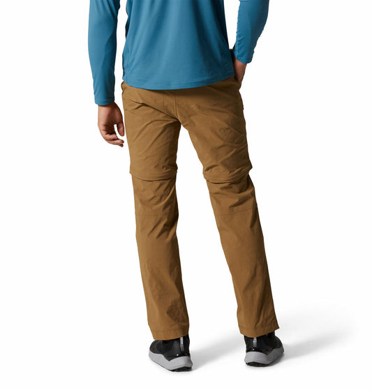 Mountain Hardwear Mens Brown Basin Trek Pant