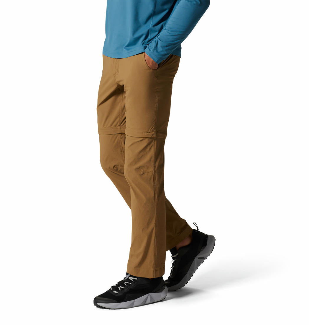 Mountain Hardwear Mens Brown Basin Trek Pant