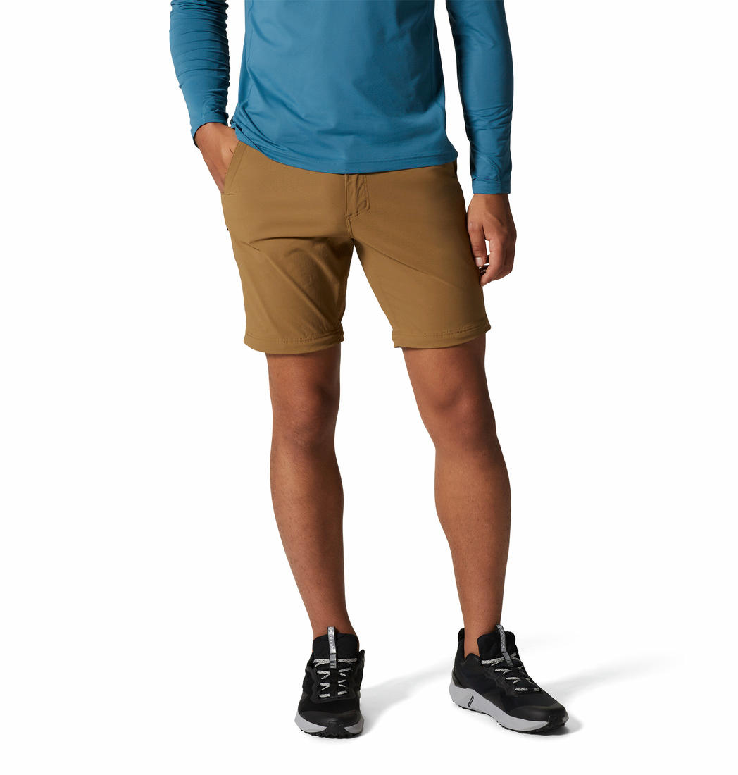 Mountain Hardwear Mens Brown Basin Trek Pant