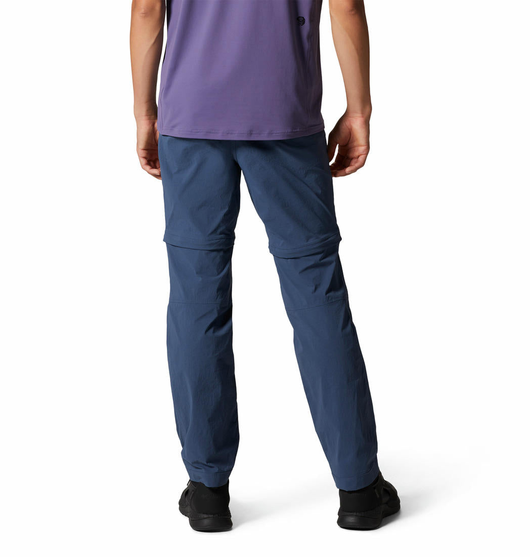 Mountain Hardwear Mens Blue Basin Trek Pant
