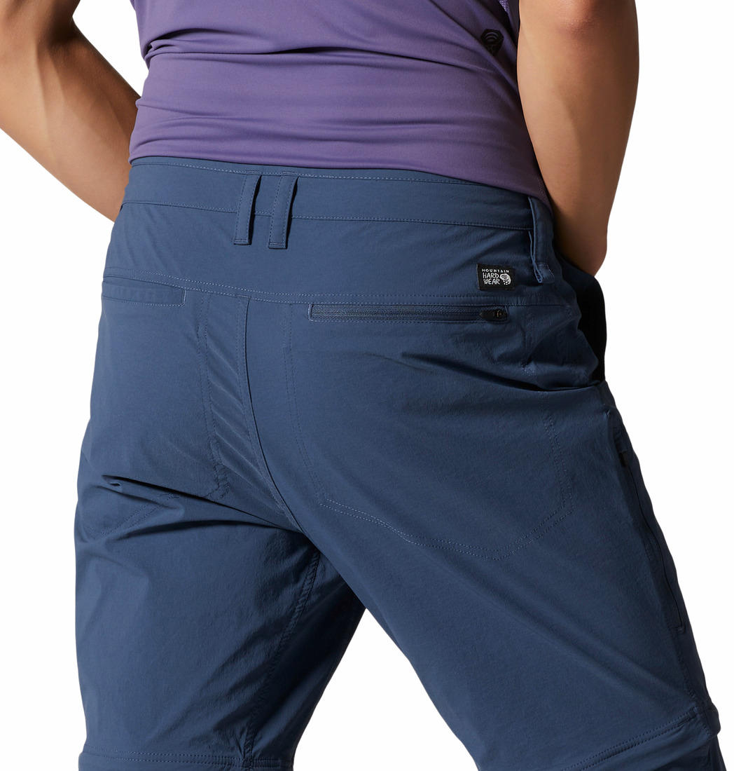 Mountain Hardwear Mens Blue Basin Trek Pant