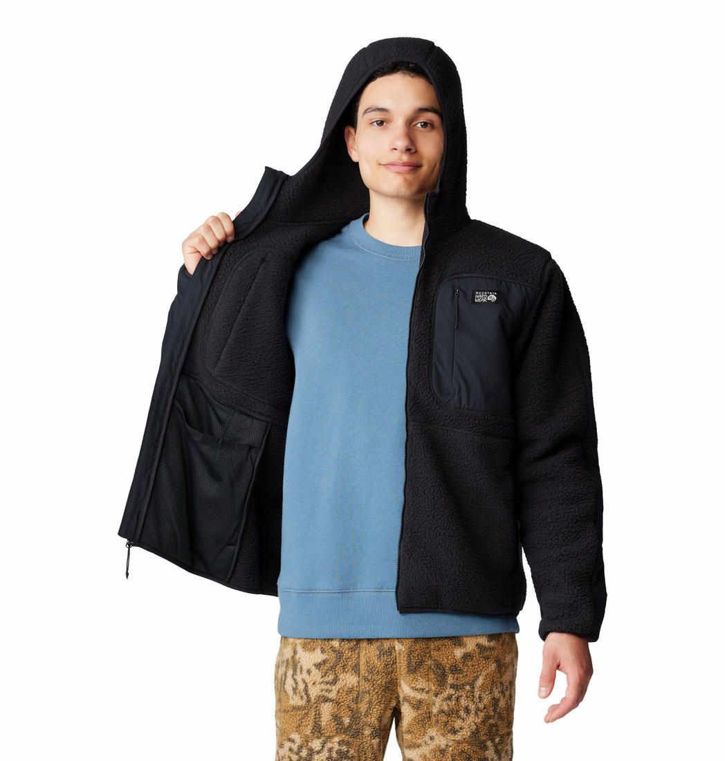 Mountain Hardwear Men Black HiCamp Fleece