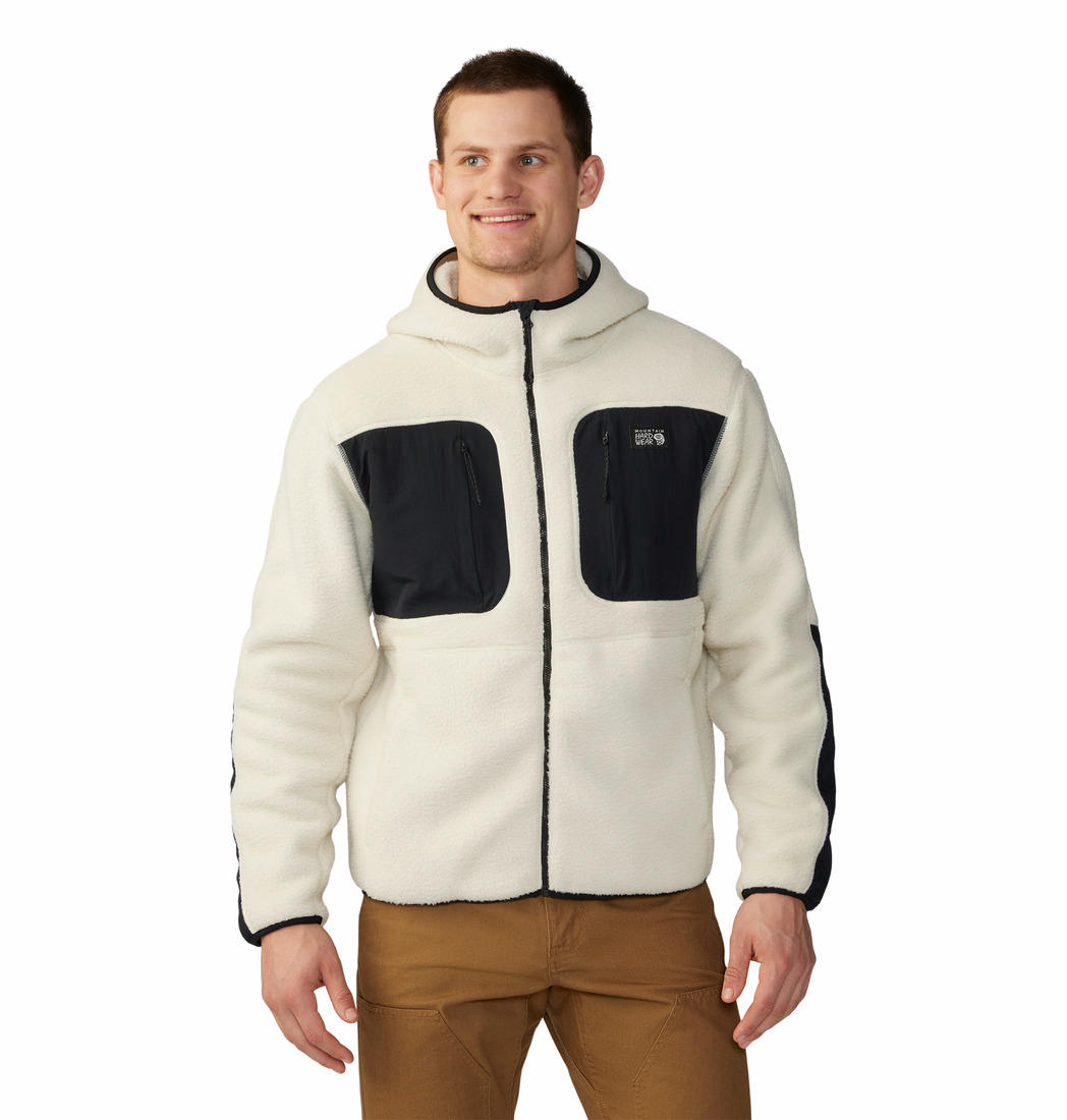 Mountain Hardwear Men Grey HiCamp Fleece