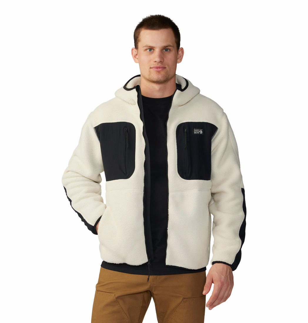 Mountain Hardwear Men Grey HiCamp Fleece