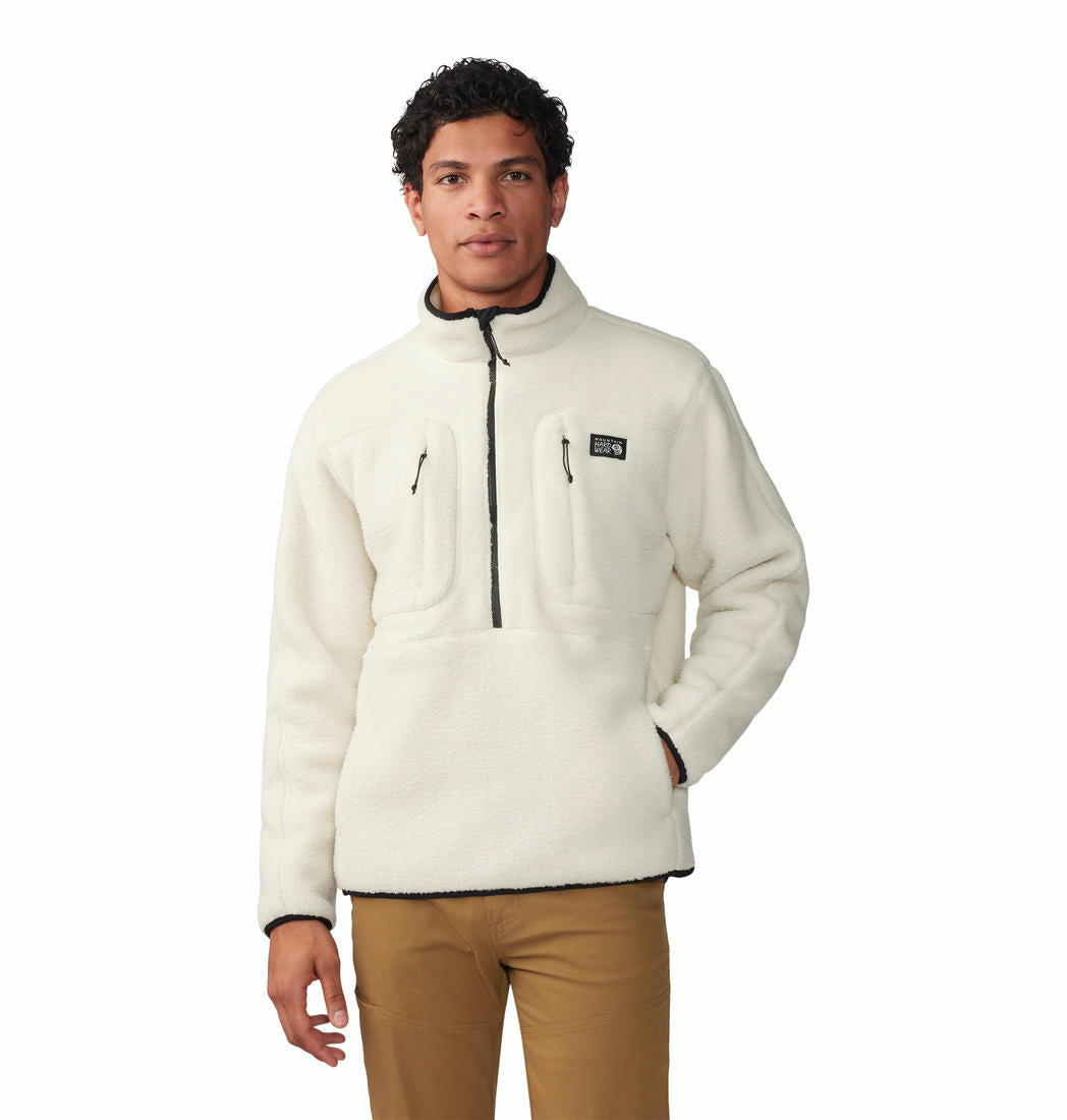 MHW Men Grey HiCamp Fleece Pullover