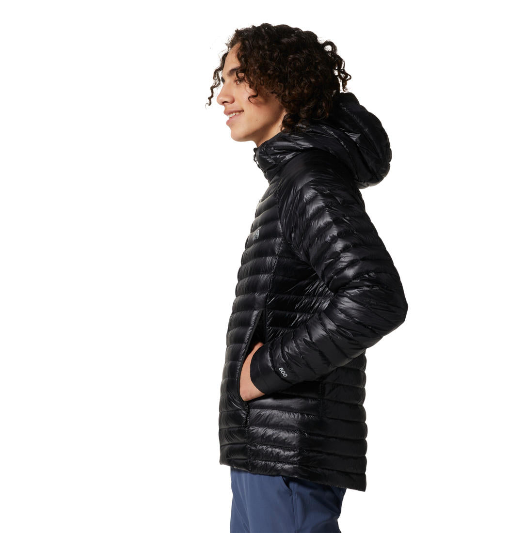 Mountain Hardwear Men Black Ghost Whisperer Down Jacket