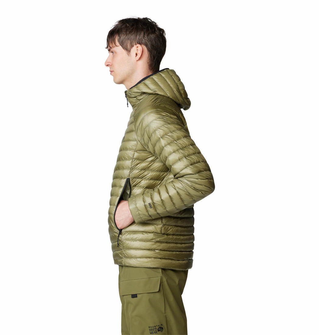Mountain Hardwear Men Green Ghost Whisperer Down Jacket