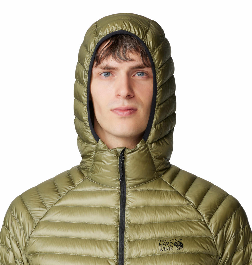 Mountain Hardwear Men Green Ghost Whisperer Down Jacket
