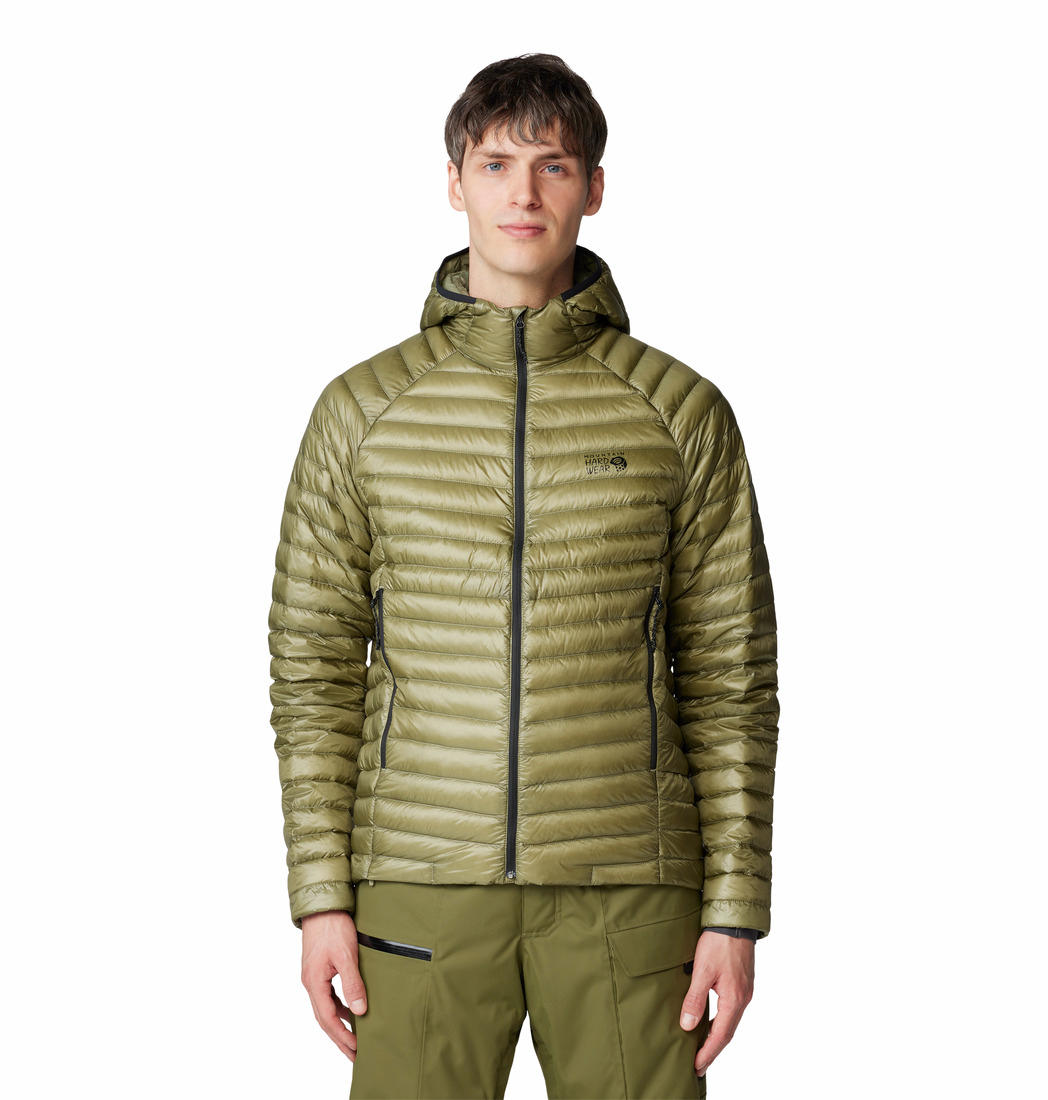 Mountain Hardwear Men Green Ghost Whisperer Down Jacket