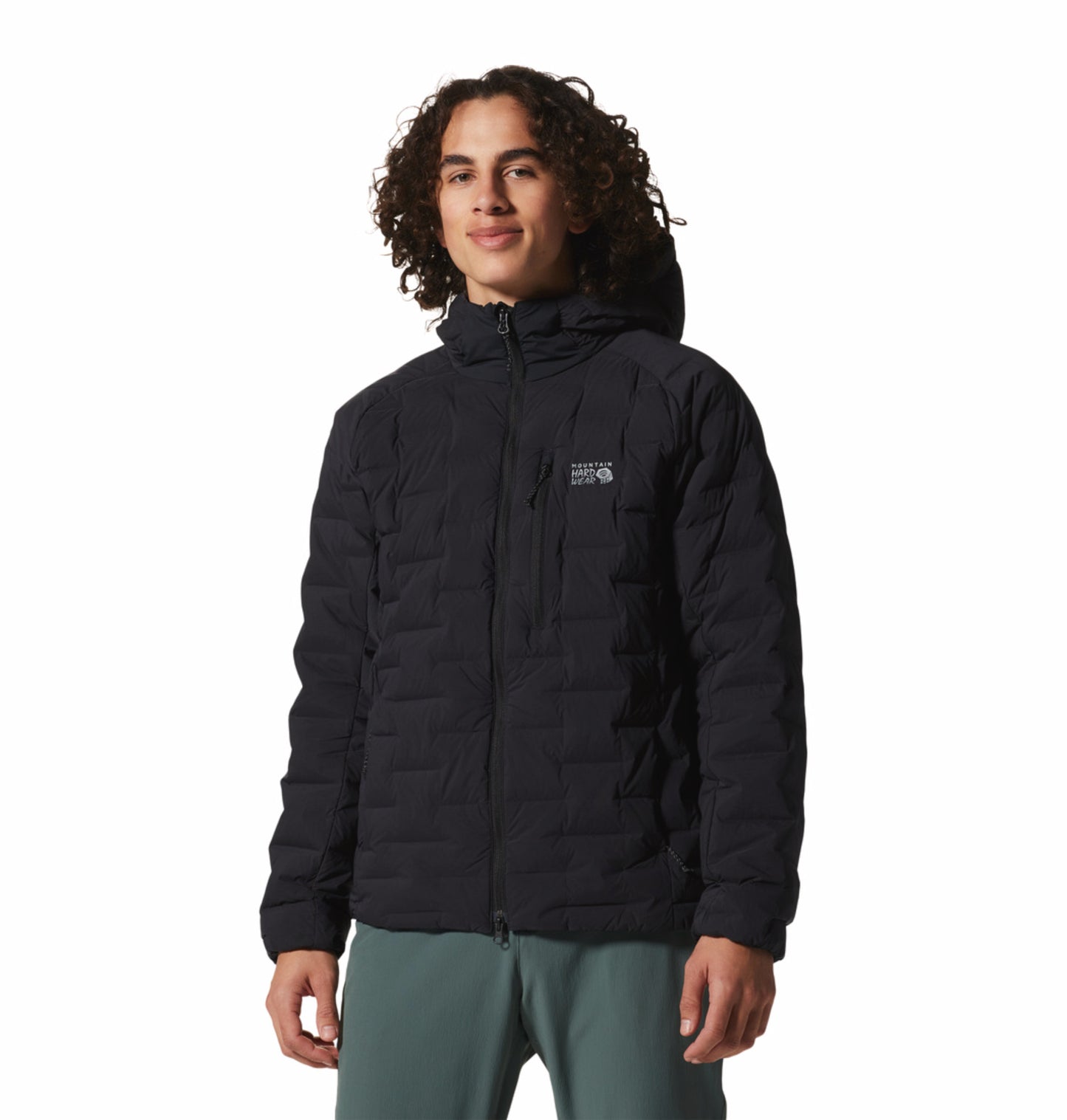 MHW Men Black Stretchdown Hoody