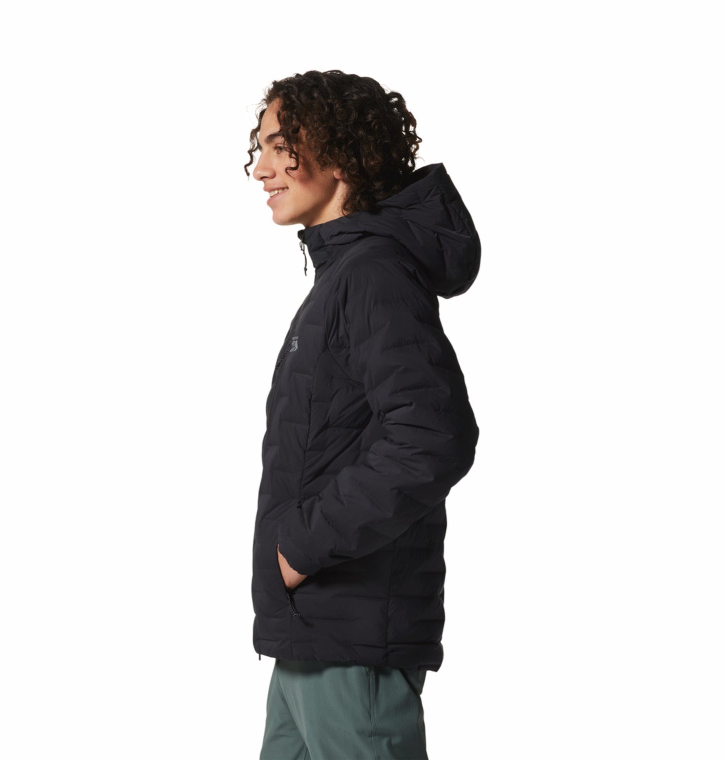 Mountain Hardwear Men Black Stretchdown Down Jacket