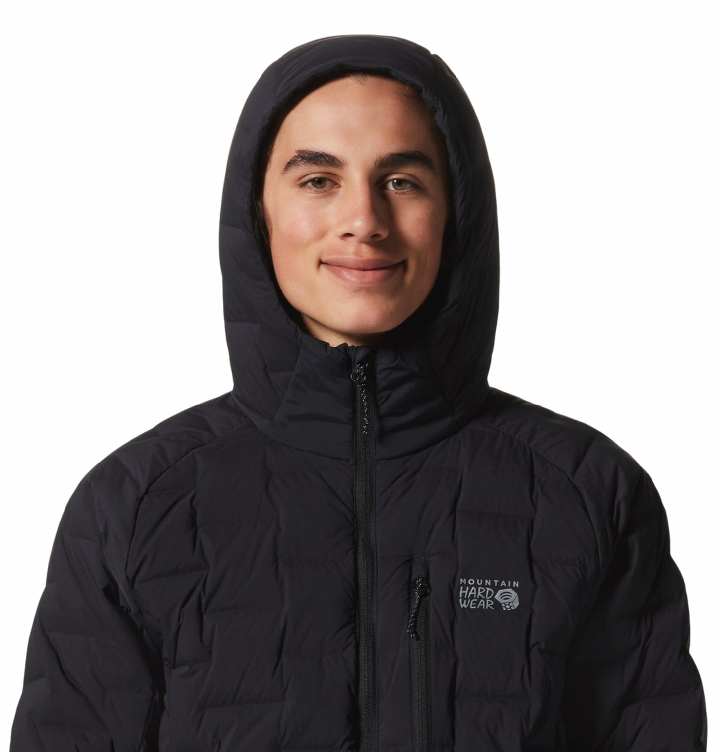 MHW Men Black Stretchdown Hoody