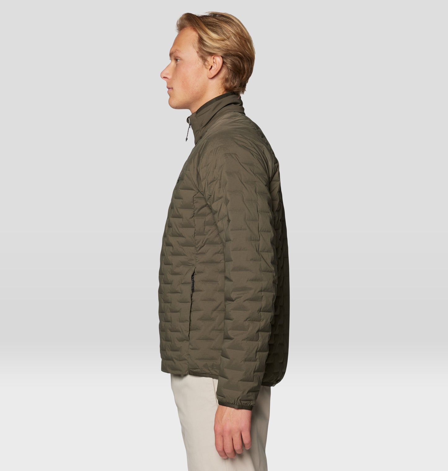 Mountain Hardwear Men Green Stretchdown Light Down Jacket