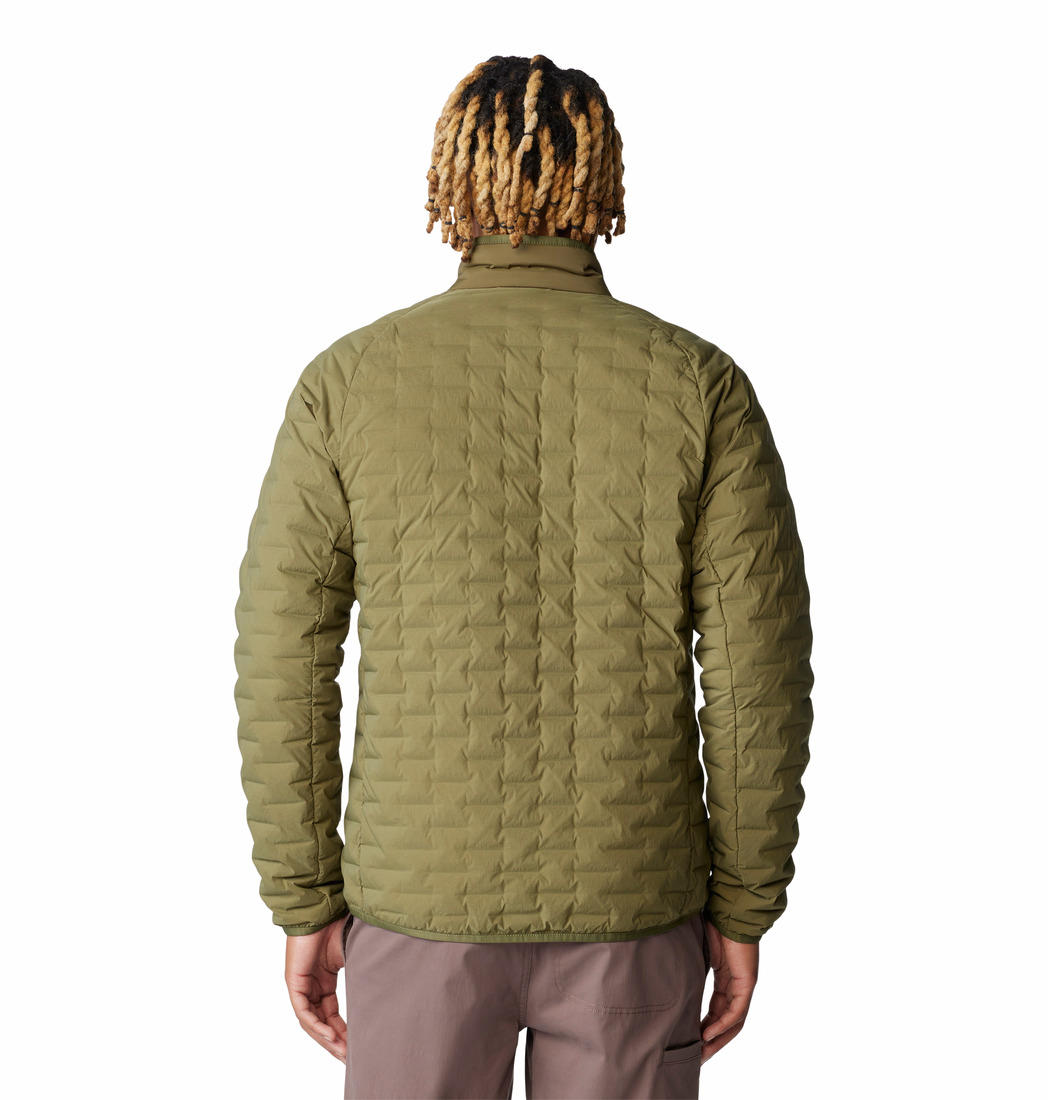 MHW Men Green Stretchdown Light Jacket