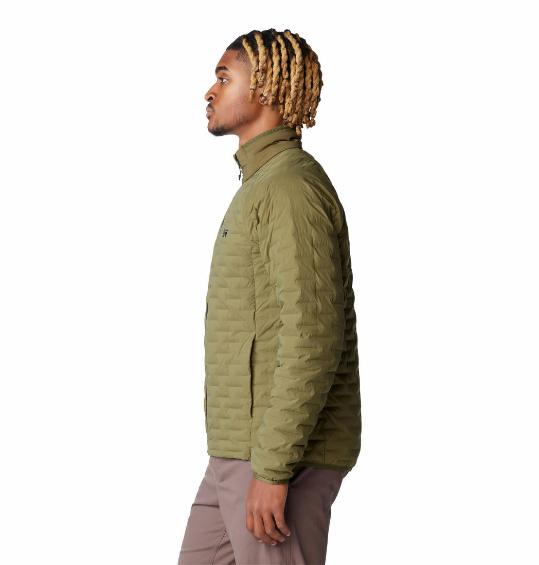 Mountain Hardwear Men Green Stretchdown Light Down Jacket