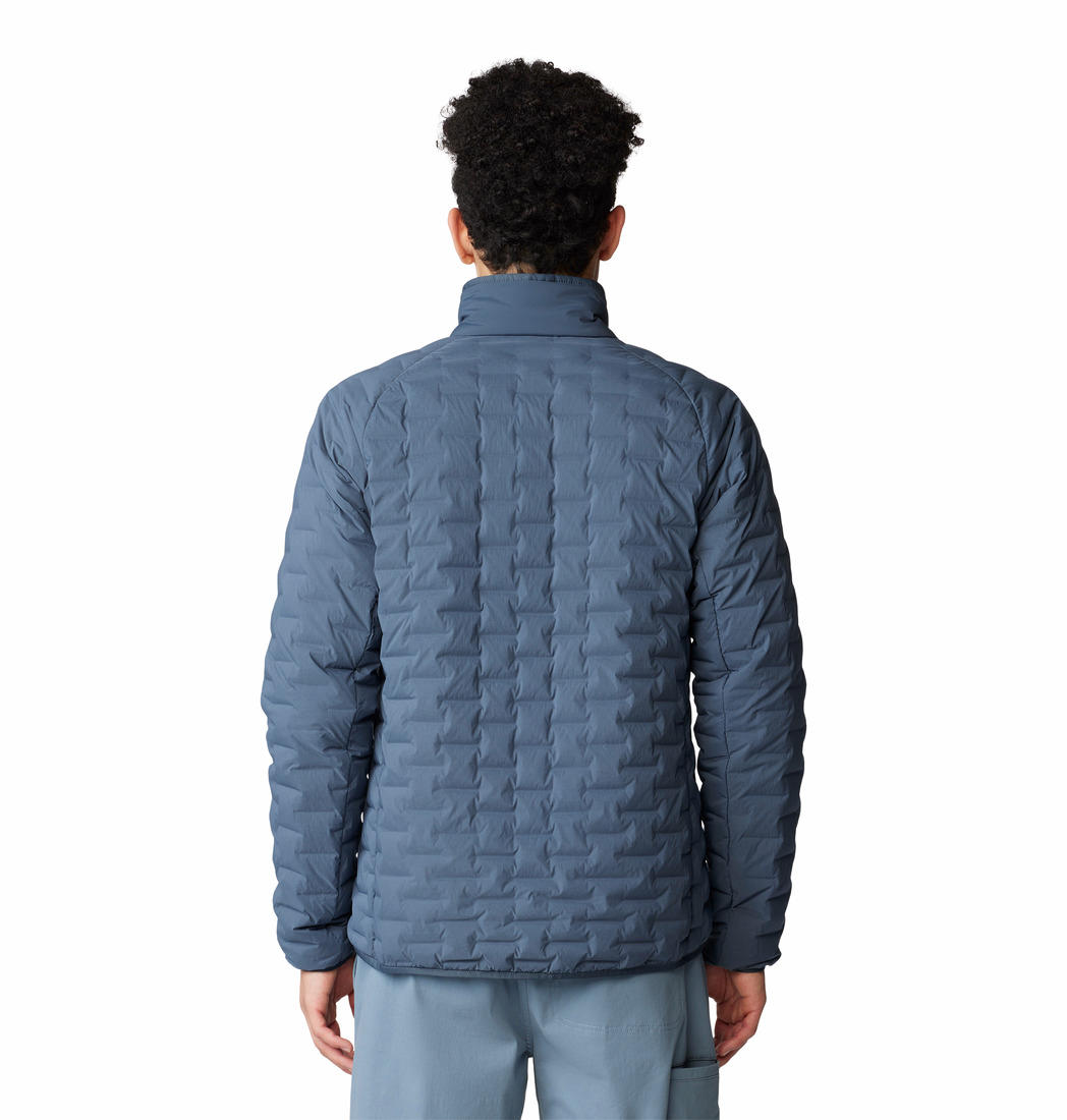 Mountain Hardwear Men Blue Stretchdown Light Down Jacket