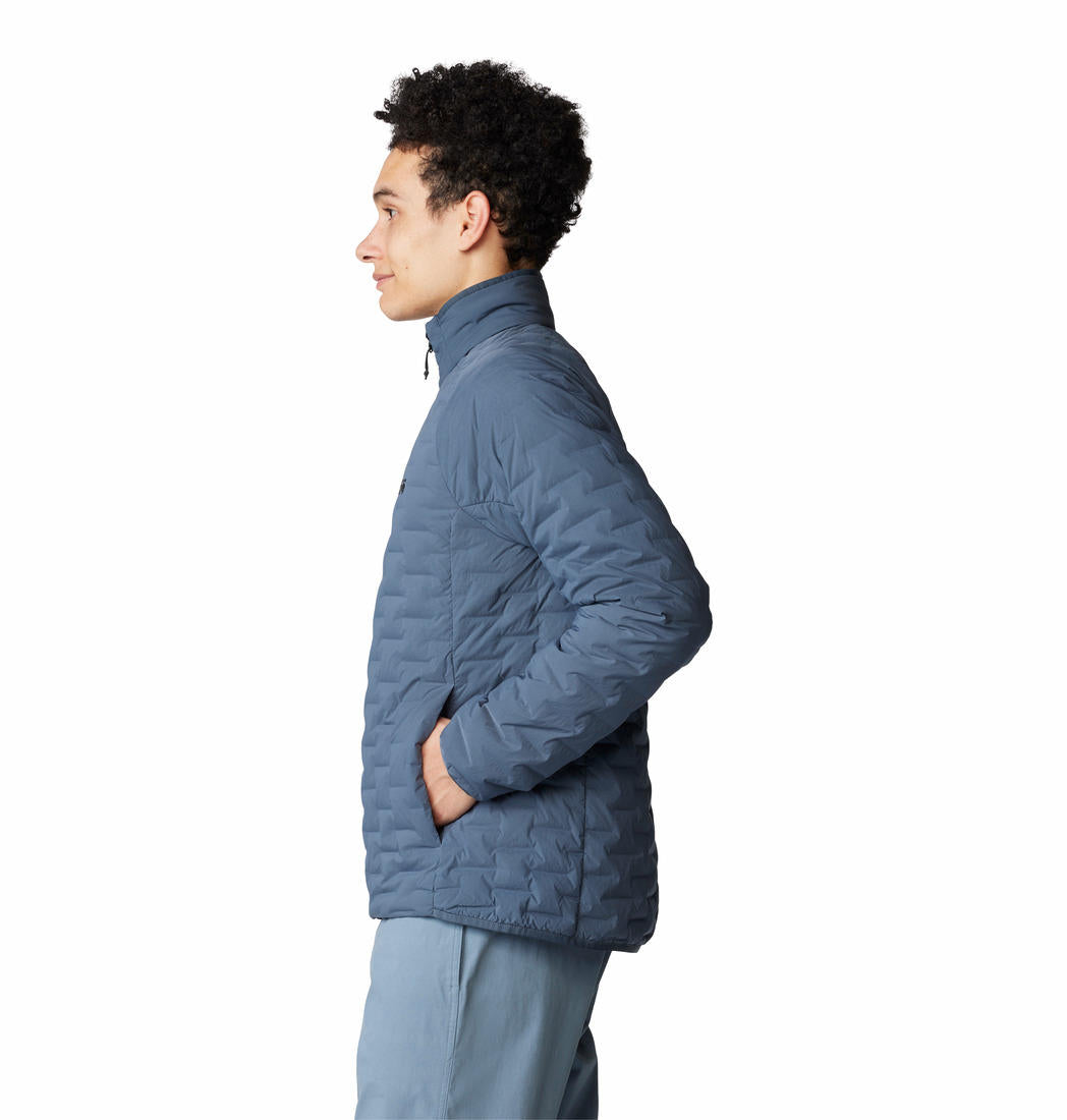 Mountain Hardwear Men Blue Stretchdown Light Down Jacket