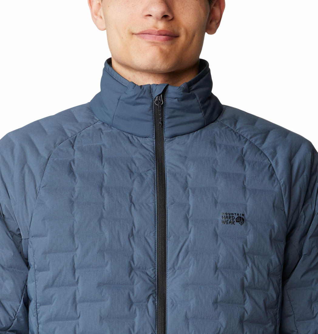 Mountain Hardwear Men Blue Stretchdown Light Down Jacket