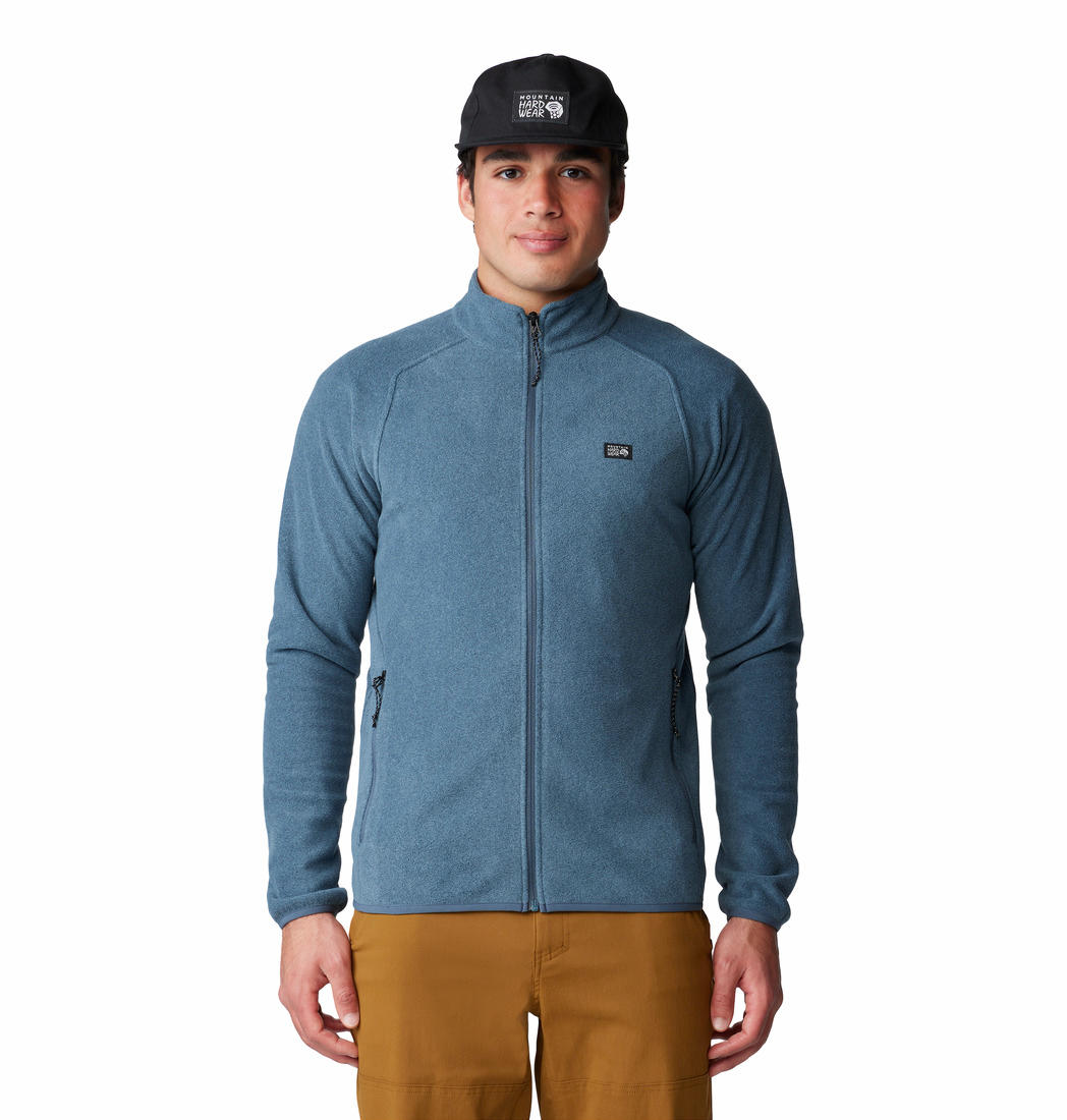 MHW Men Blue Microchill Full Zip Jacket