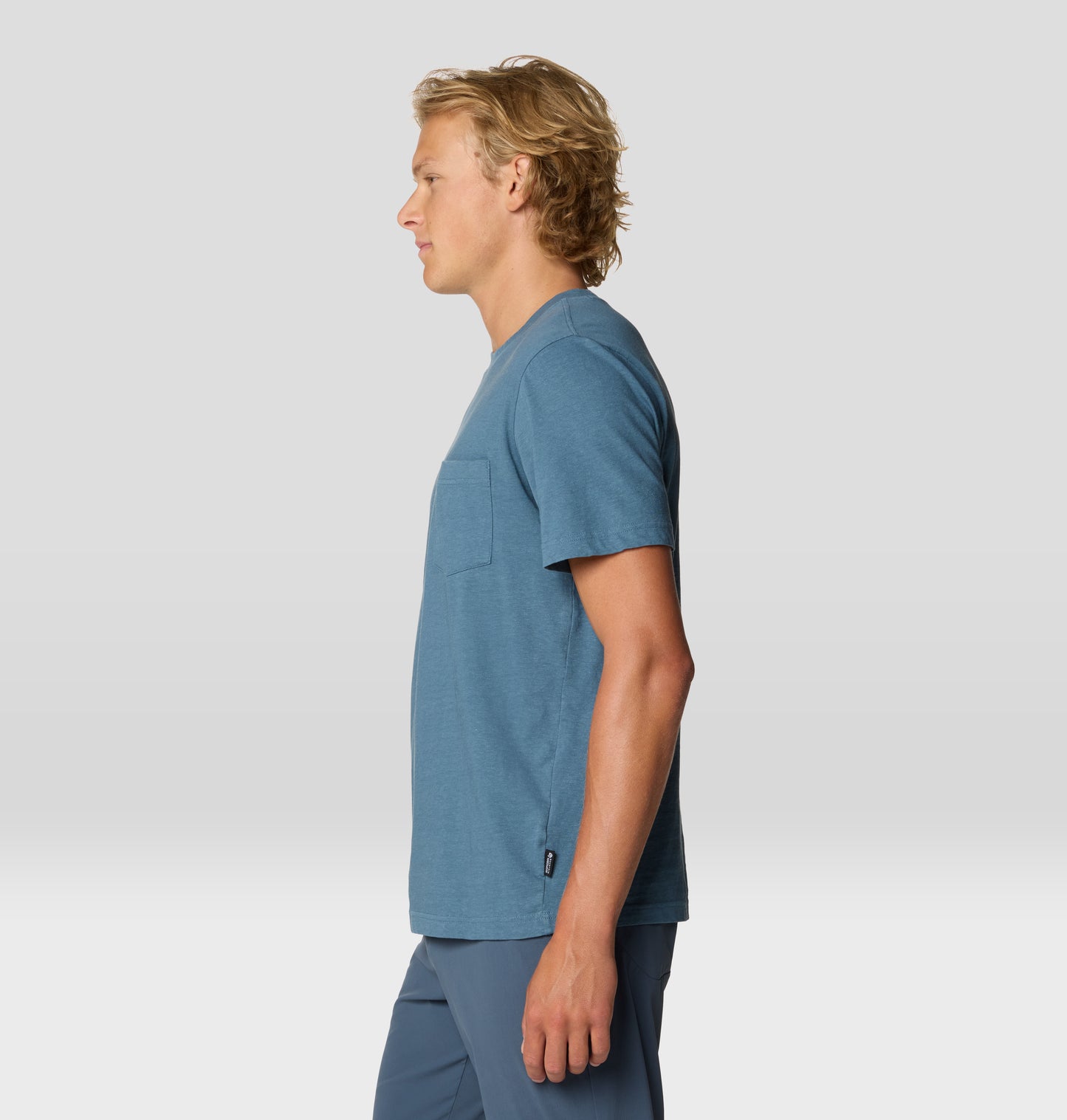 Mountain Hardwear Men Blue On Edge Tshirt