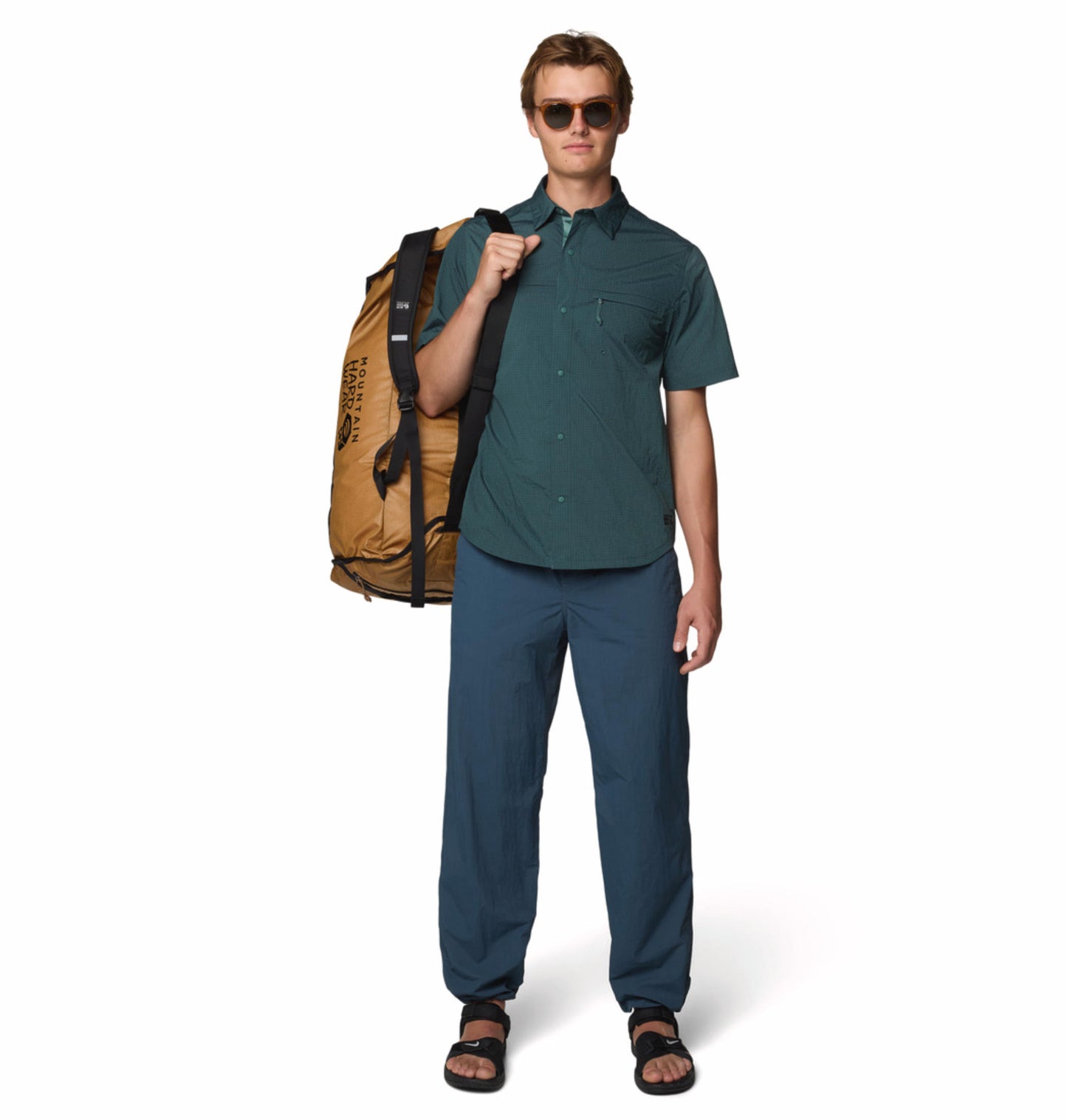 Mountain Hardwear Men Blue Stryder Pant