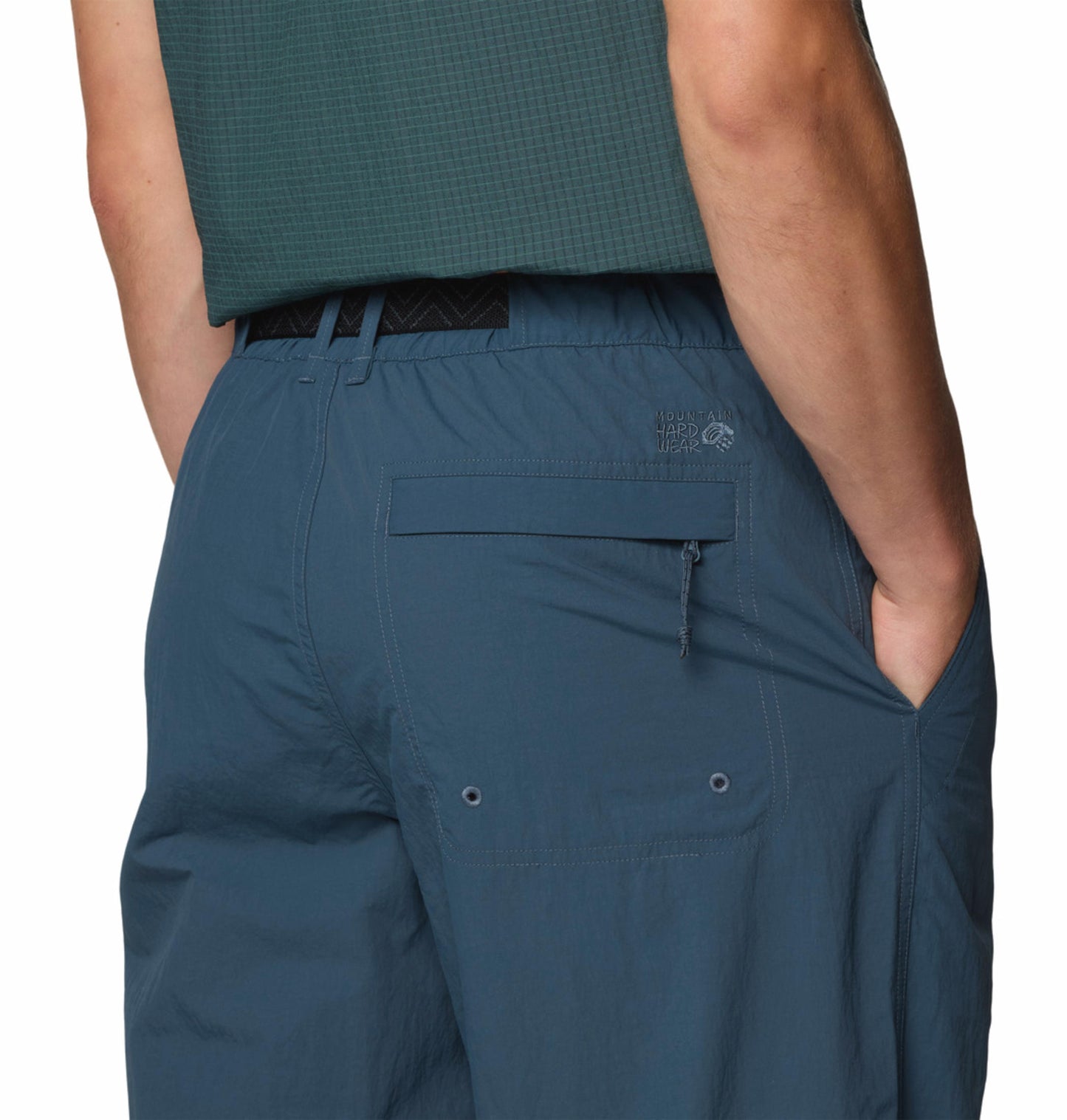 Mountain Hardwear Men Blue Stryder Pant