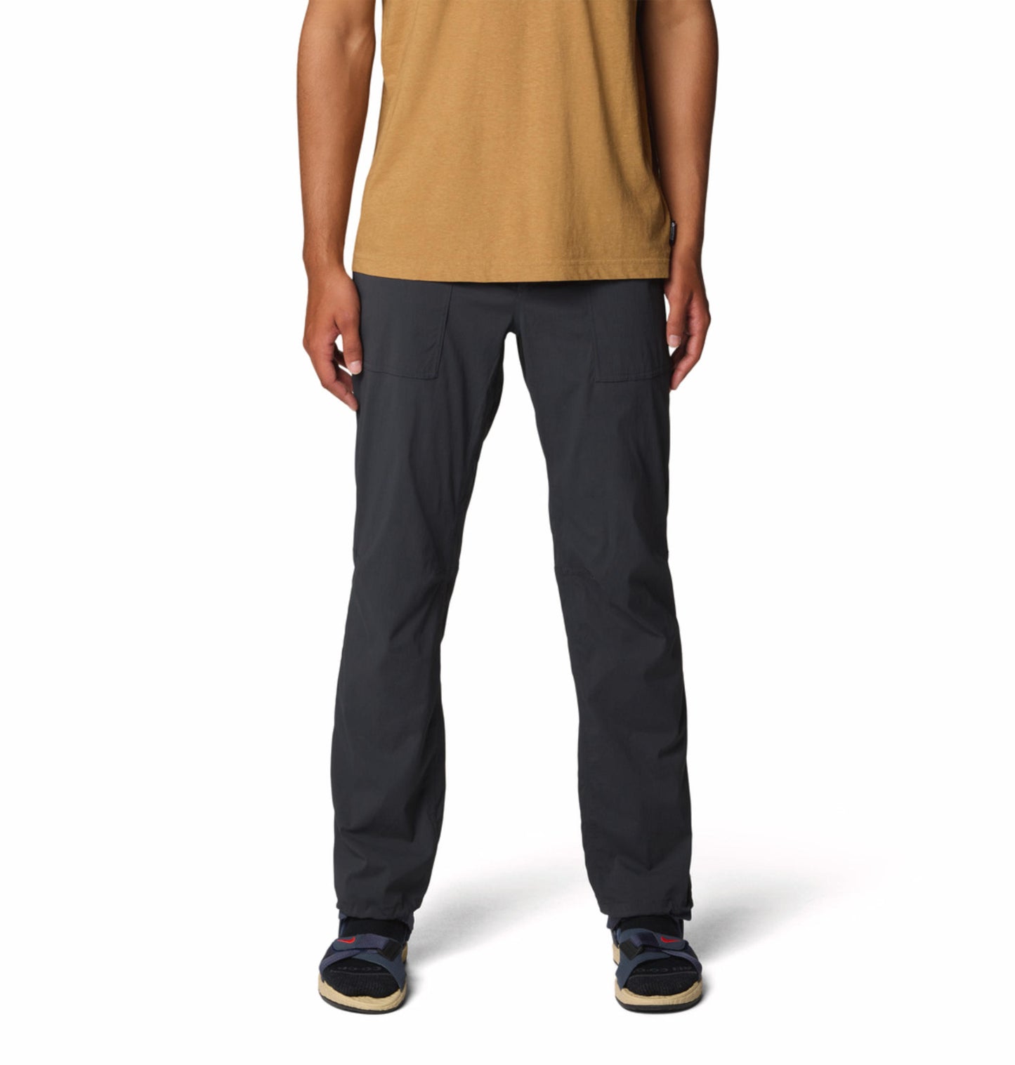 Mountain Hardwear Men Grey Traxion Trail Pant