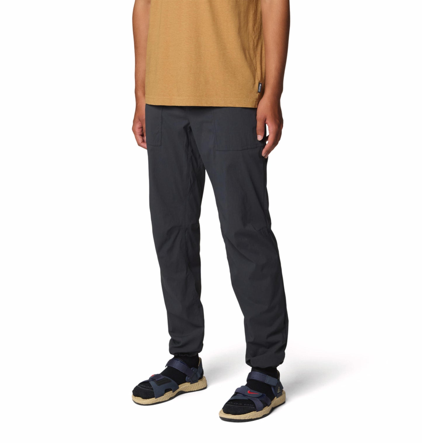Mountain Hardwear Men Grey Traxion Trail Pant