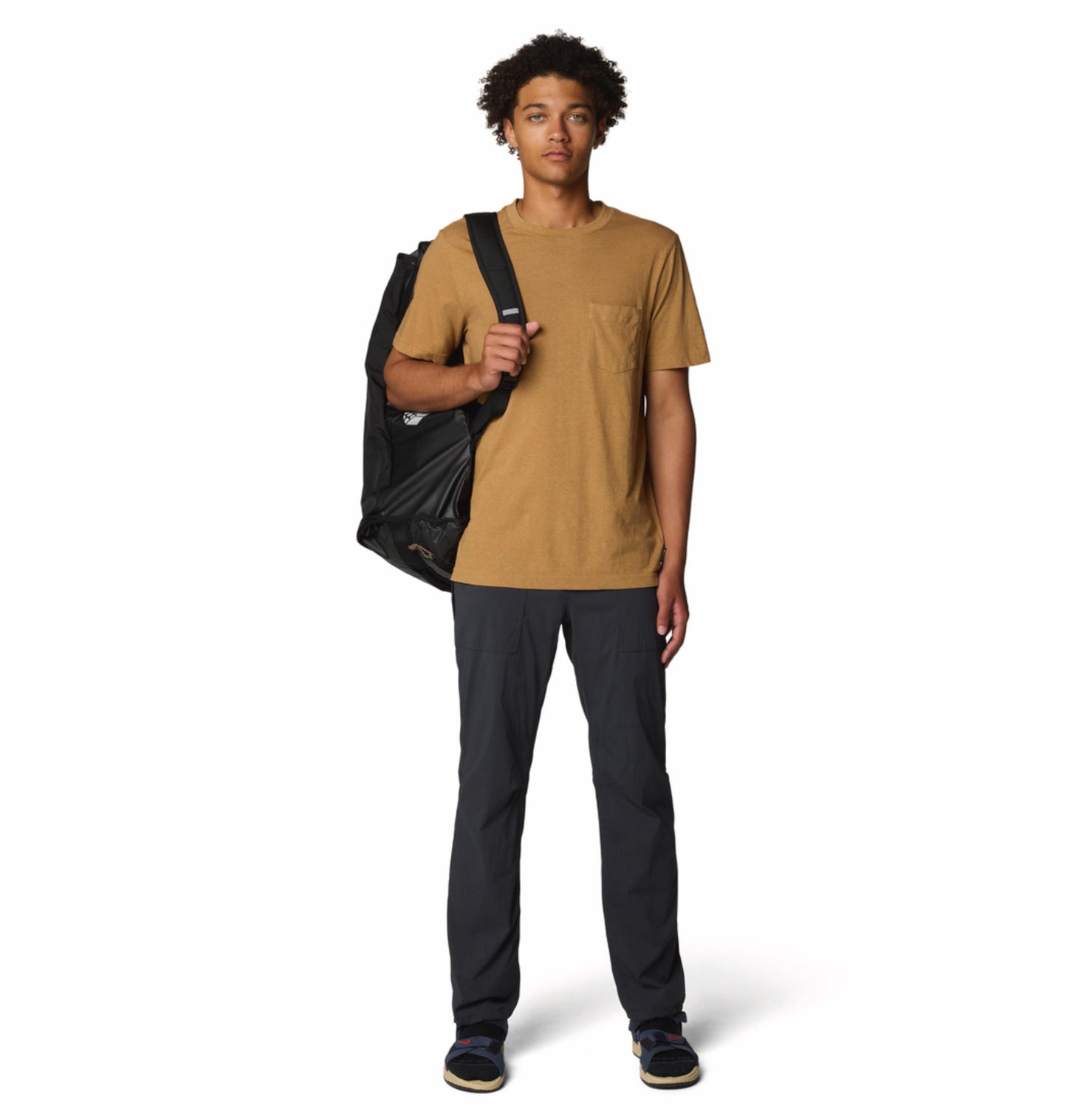 Mountain Hardwear Men Grey Traxion Trail Pant