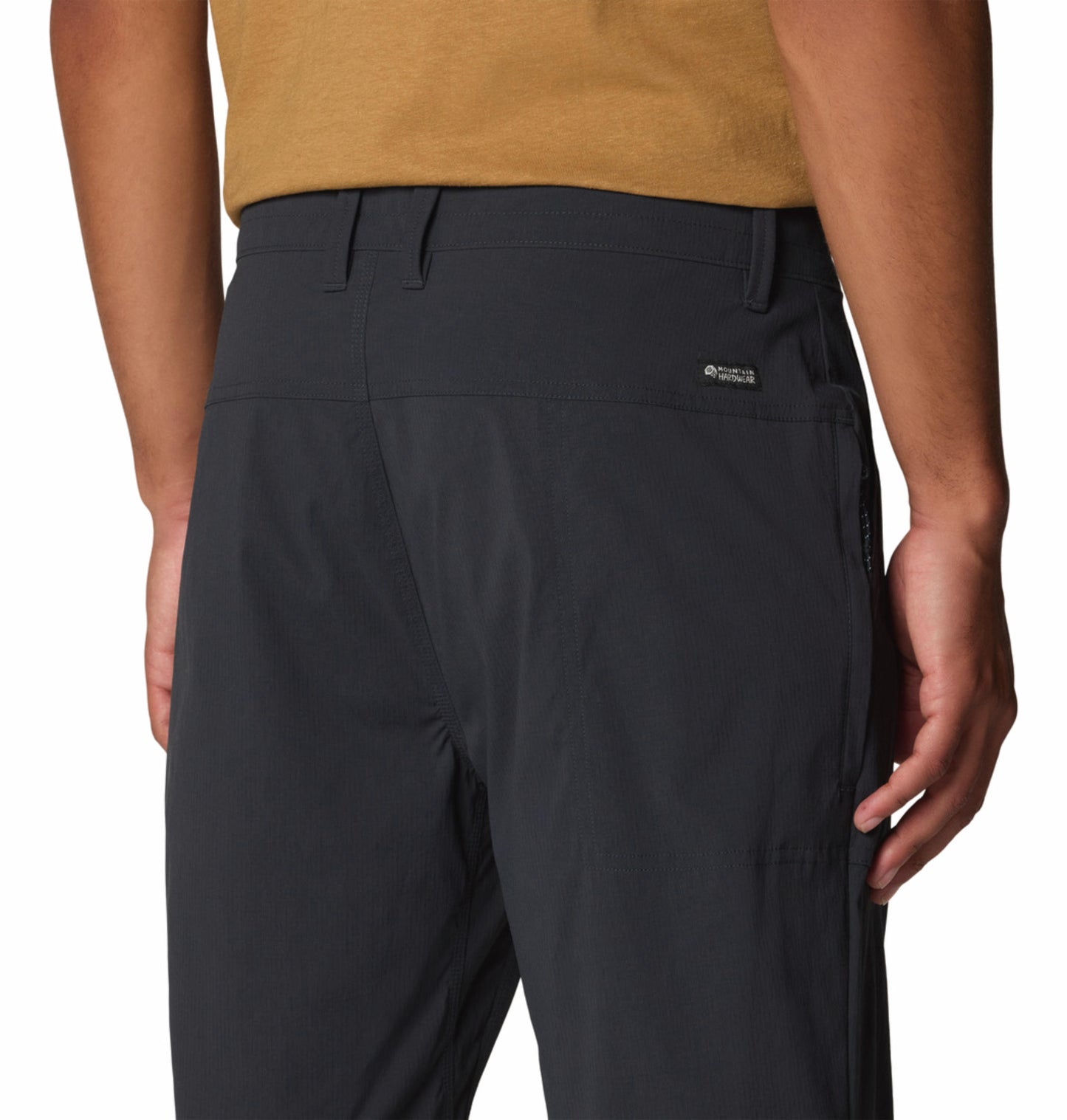 Mountain Hardwear Men Grey Traxion Trail Pant