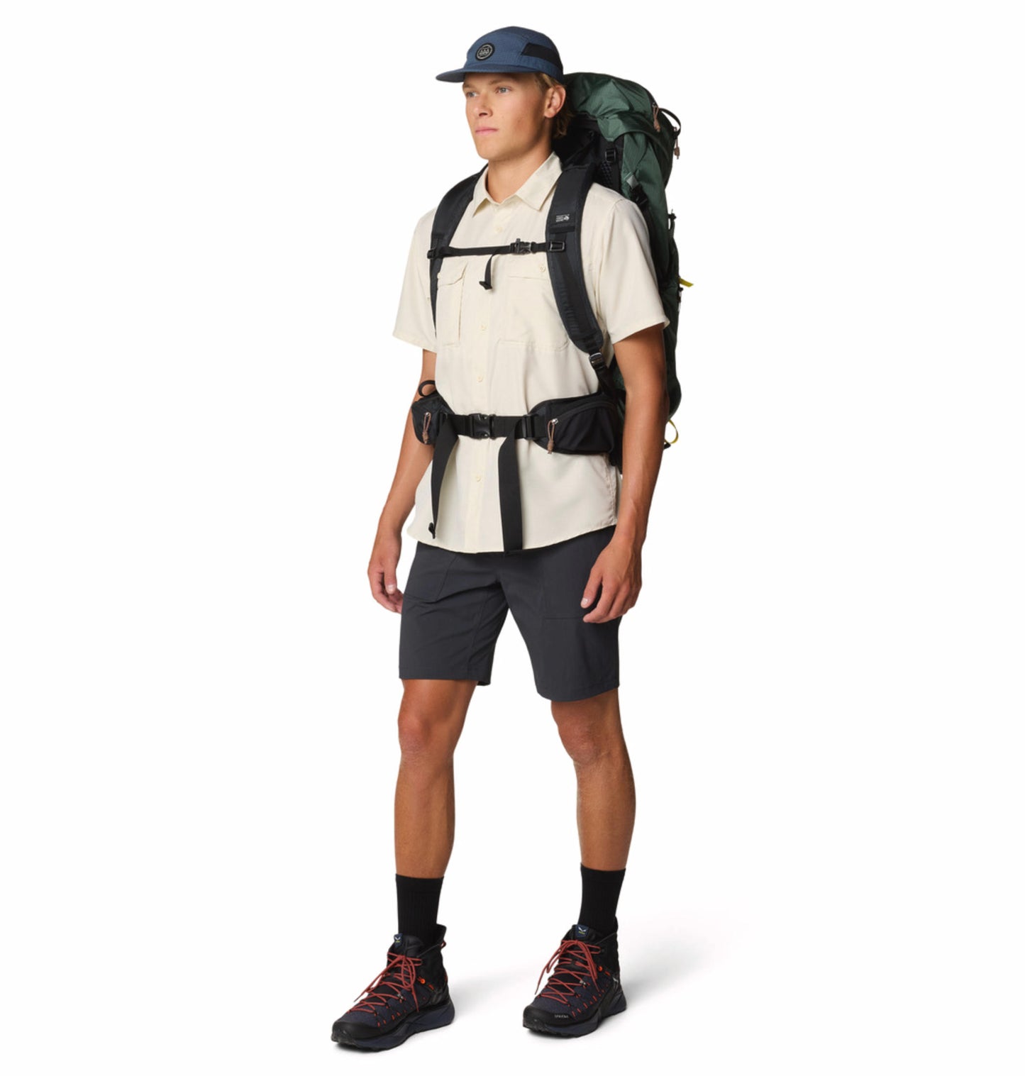 MHW Men Grey Traxion Trail Short