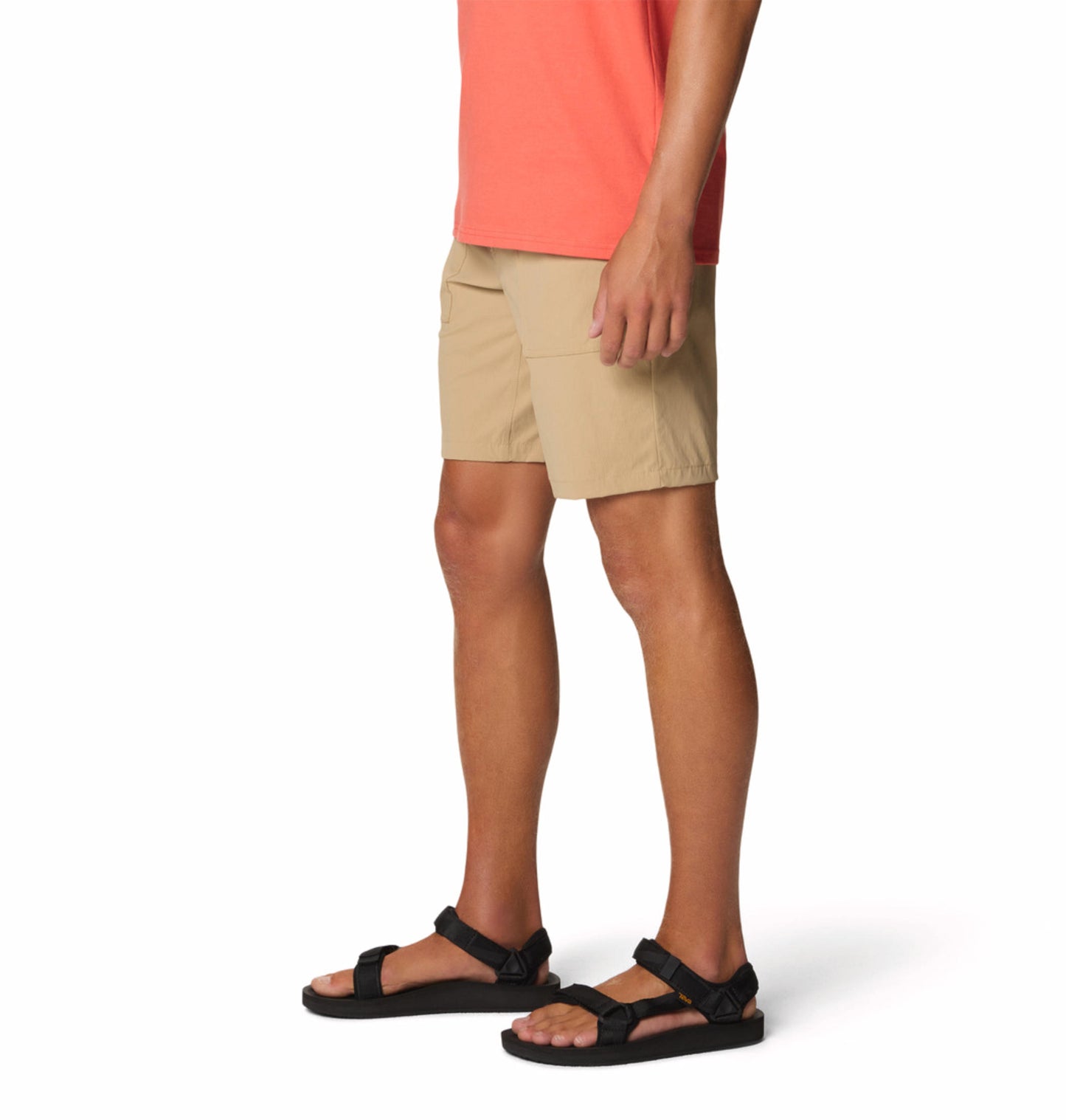 Mountain Hardwear Men Brown Traxion Trail Shorts